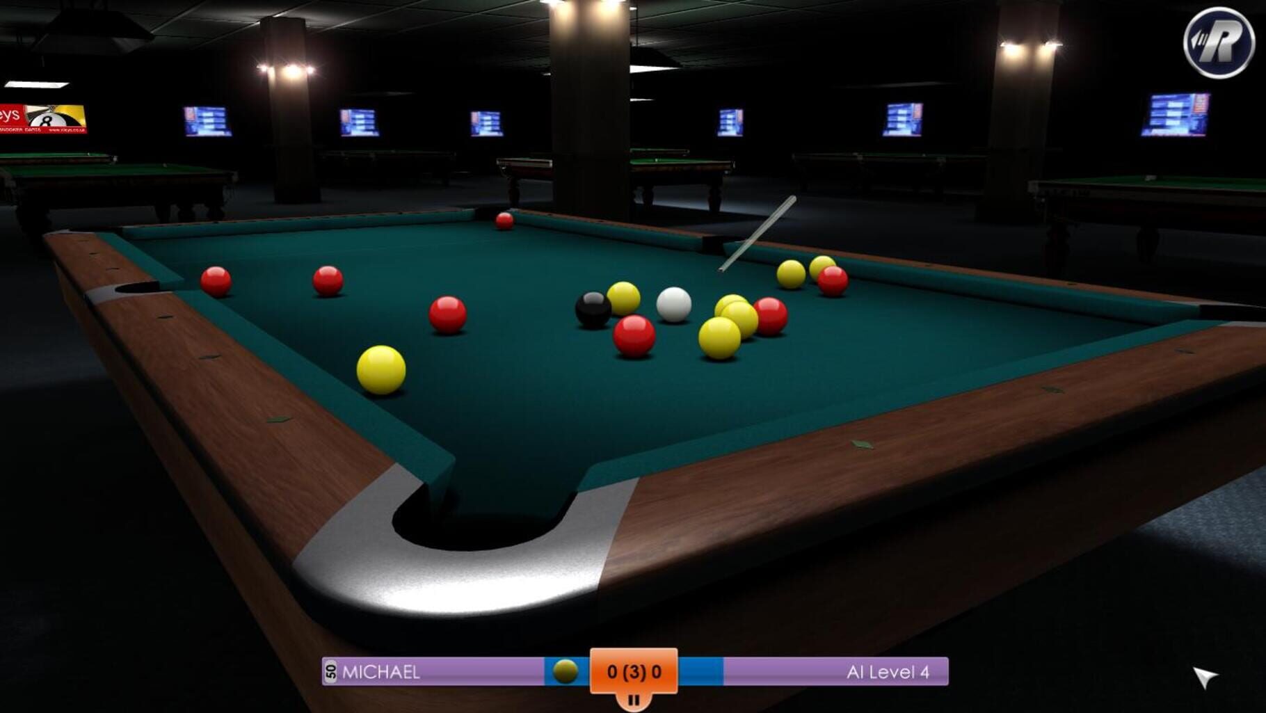 Captura de pantalla - International Snooker