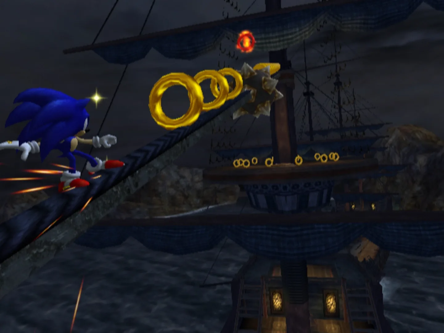 Captura de pantalla - Sonic and the Secret Rings