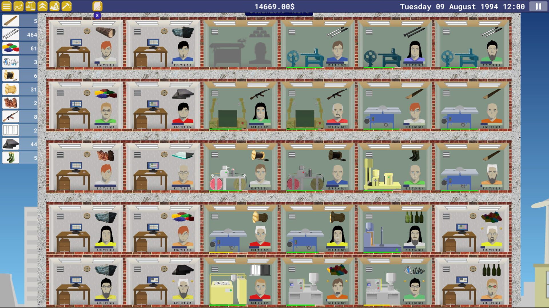 Factory Manager - Screenshot