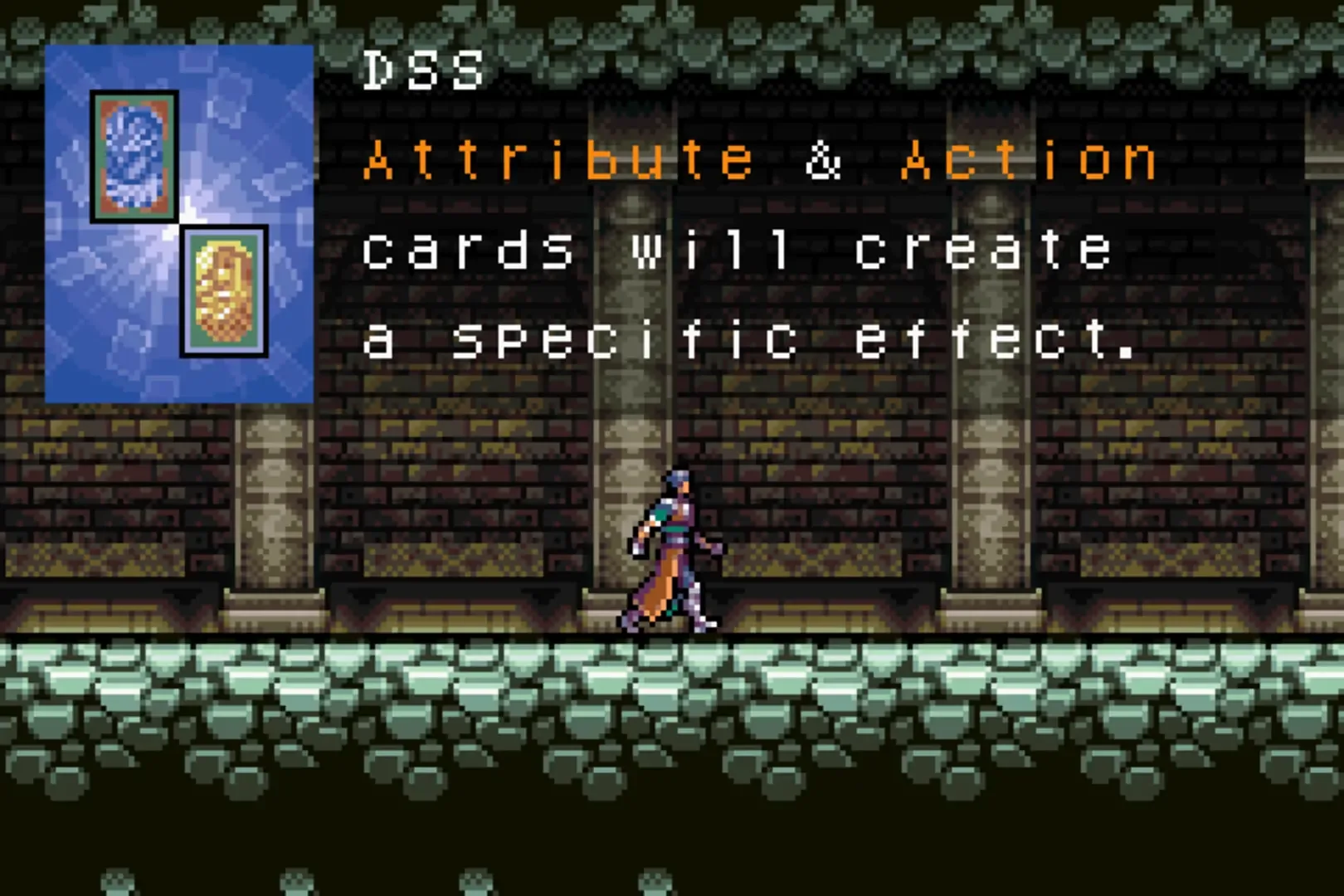 Captura de pantalla - Castlevania: Circle of the Moon
