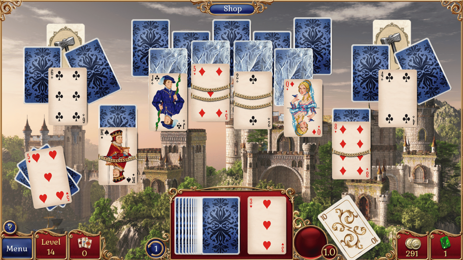 Jewel Match Solitaire screenshot