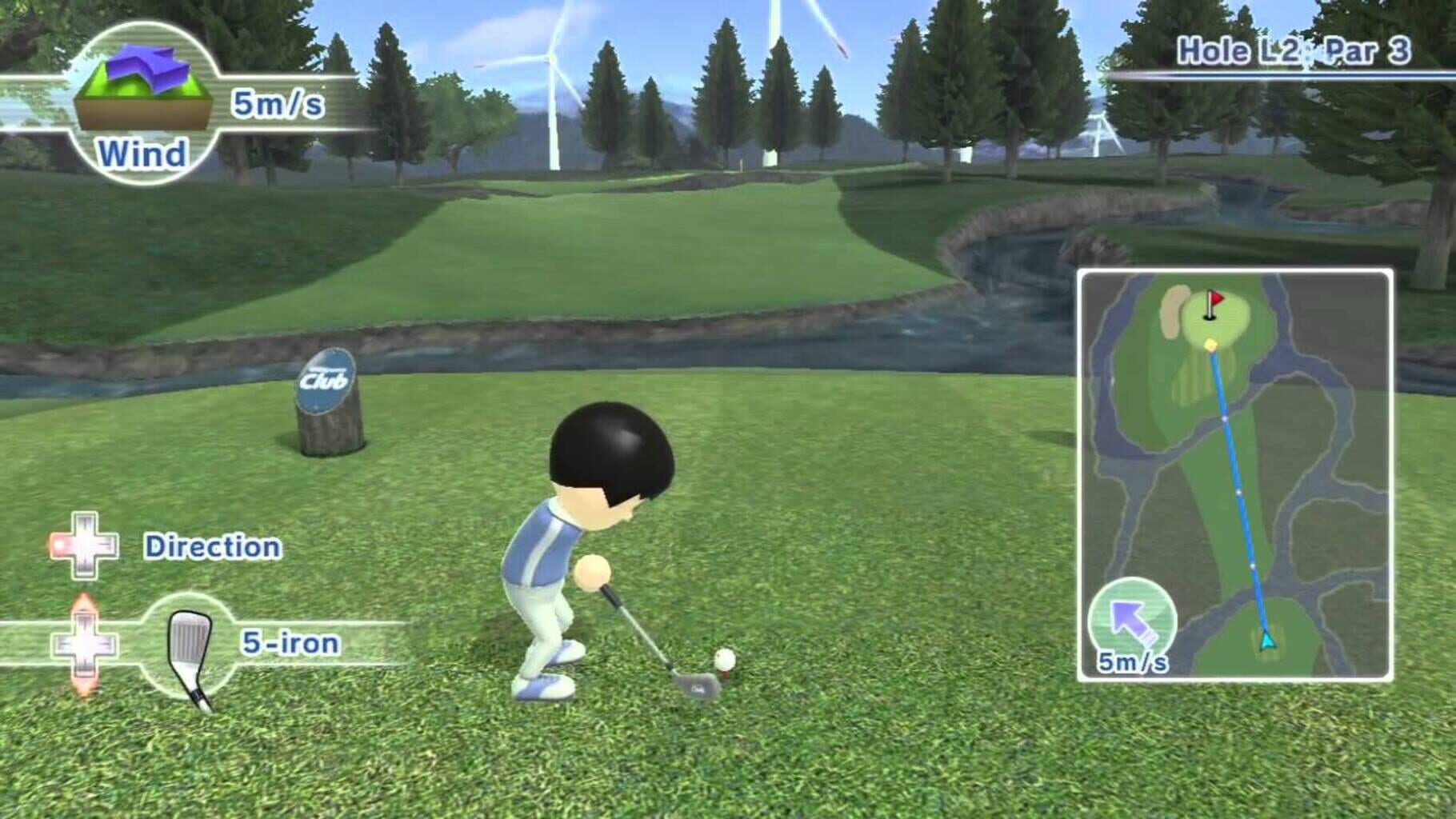 Captura de pantalla - Wii Sports Club: Golf