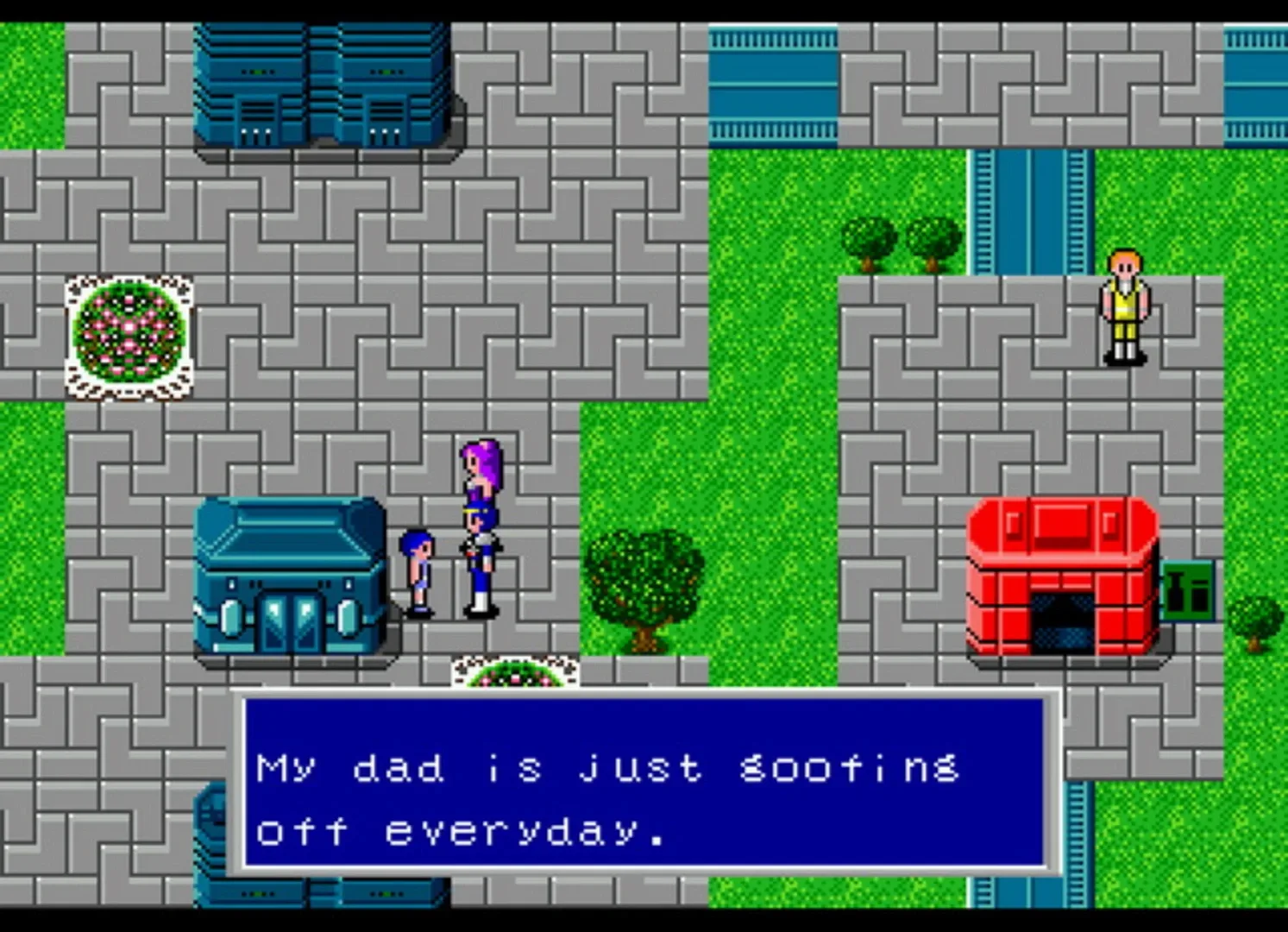 Captura de pantalla - Phantasy Star II