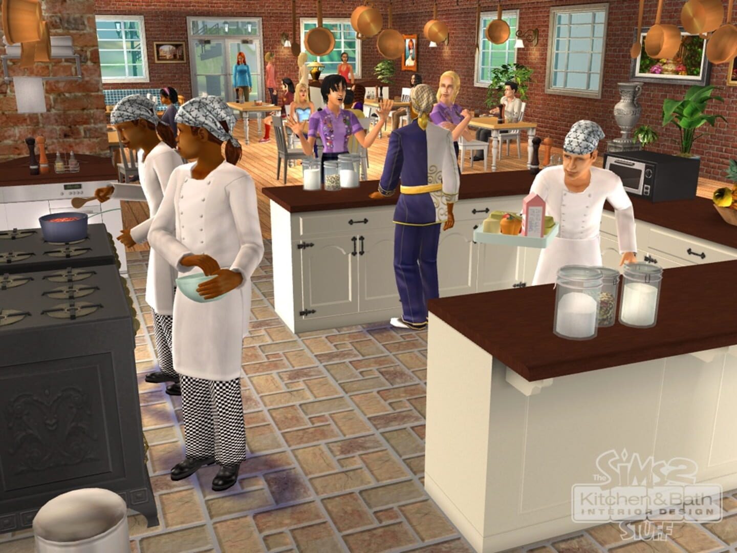 Captura de pantalla - The Sims 2: Kitchen & Bath Interior Design Stuff