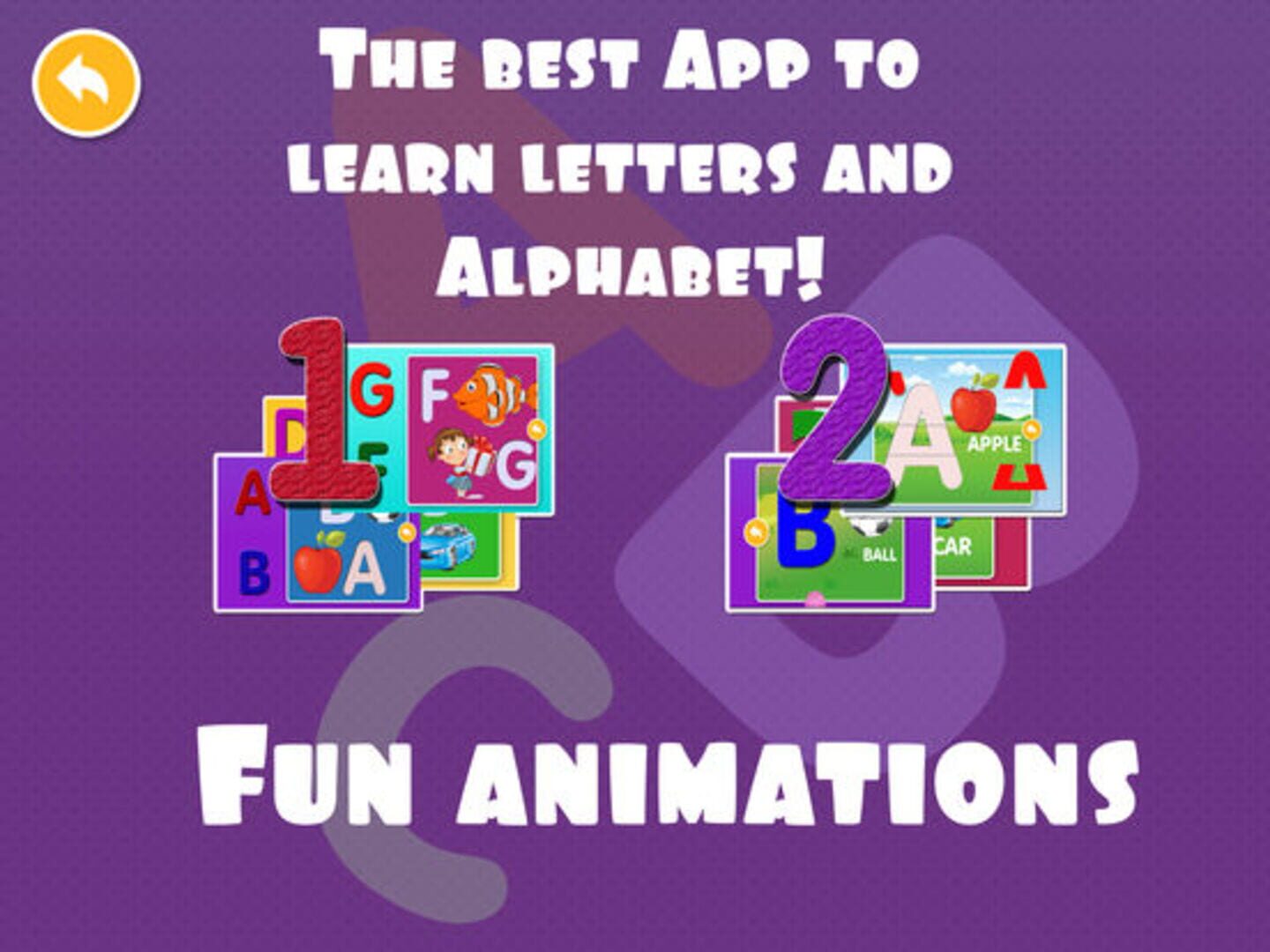 Little Children's Educational Swanky Alphabet Puzzle Game - Screenshot