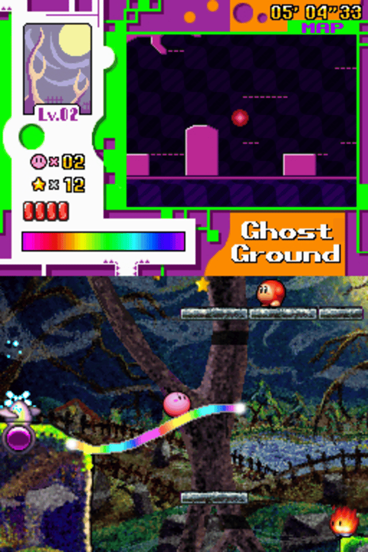 Kirby: Canvas Curse screenshot