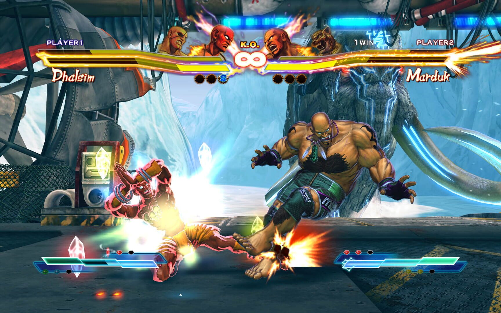 Captura de pantalla - Street Fighter X Tekken