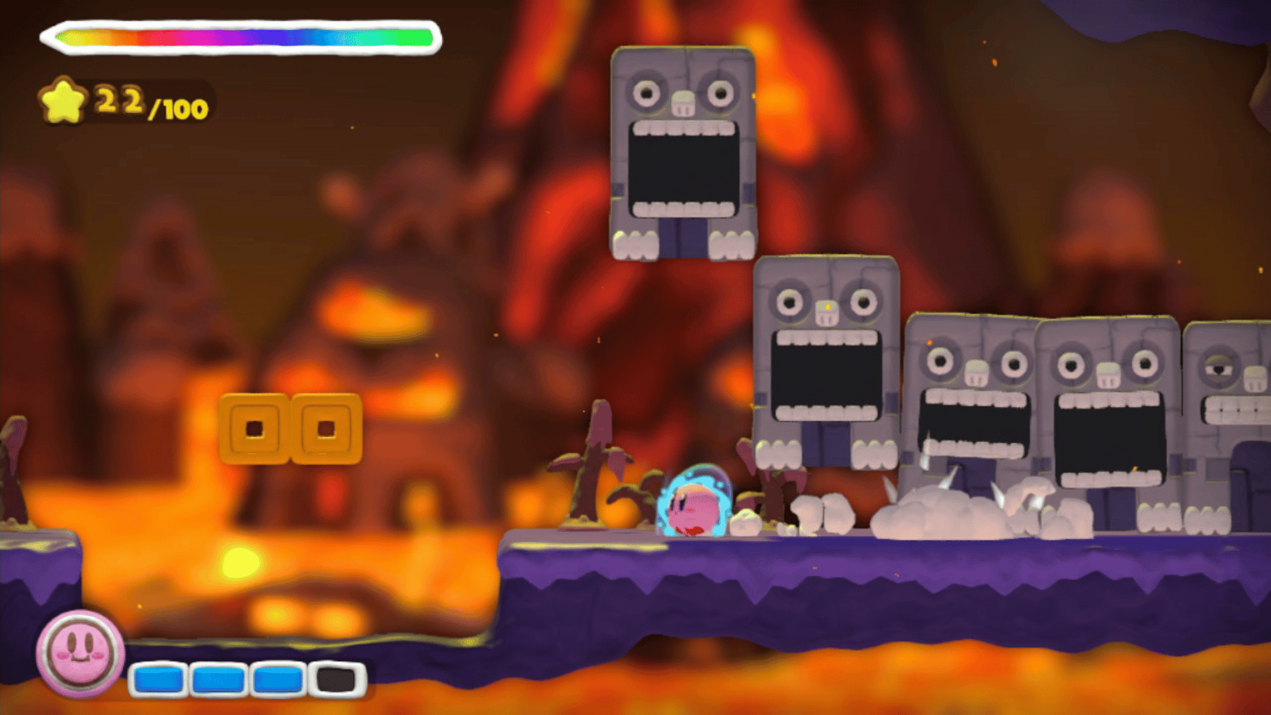 Kirby and the Rainbow Curse screenshot