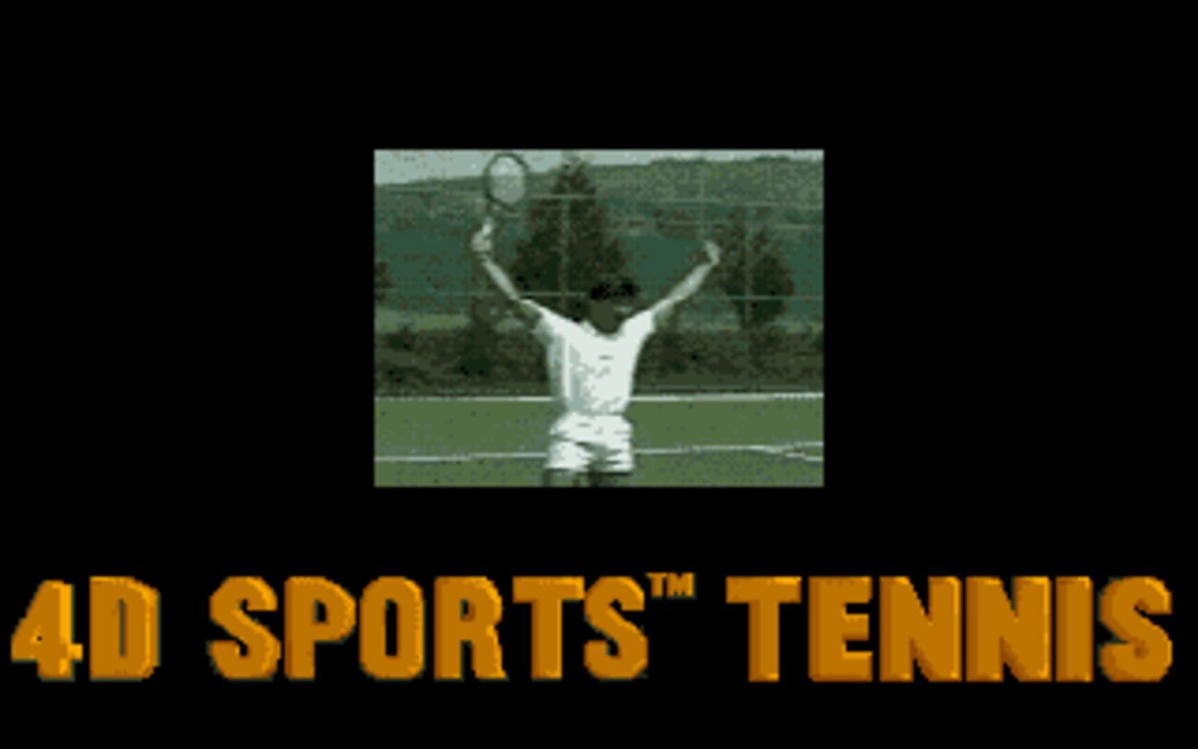 4D Sports Tennis (1990)