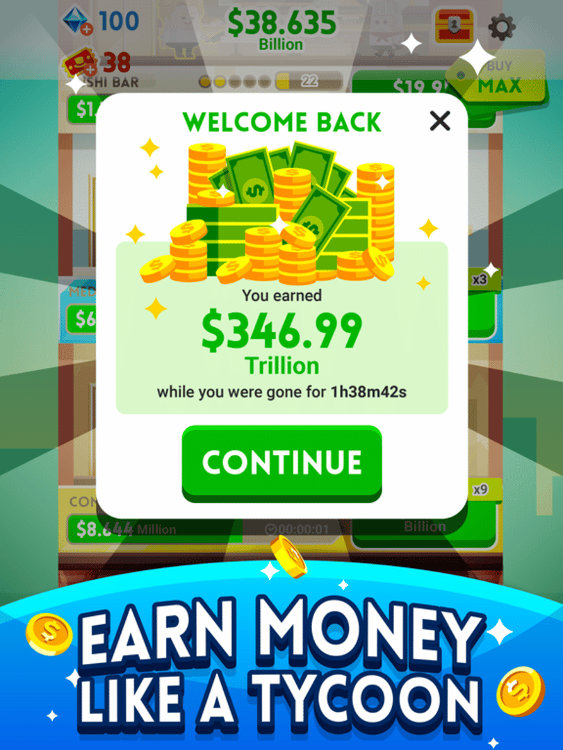 Cash, Inc. Fame & Fortune Game screenshot