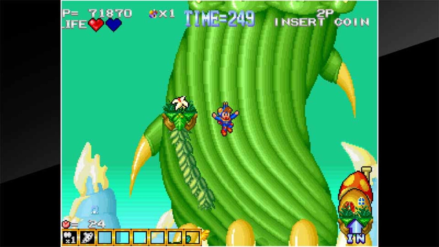 ACA Neo Geo: Blue's Journey screenshot