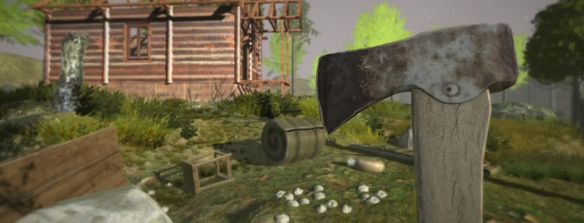 Surviving in the forest - Screenshot