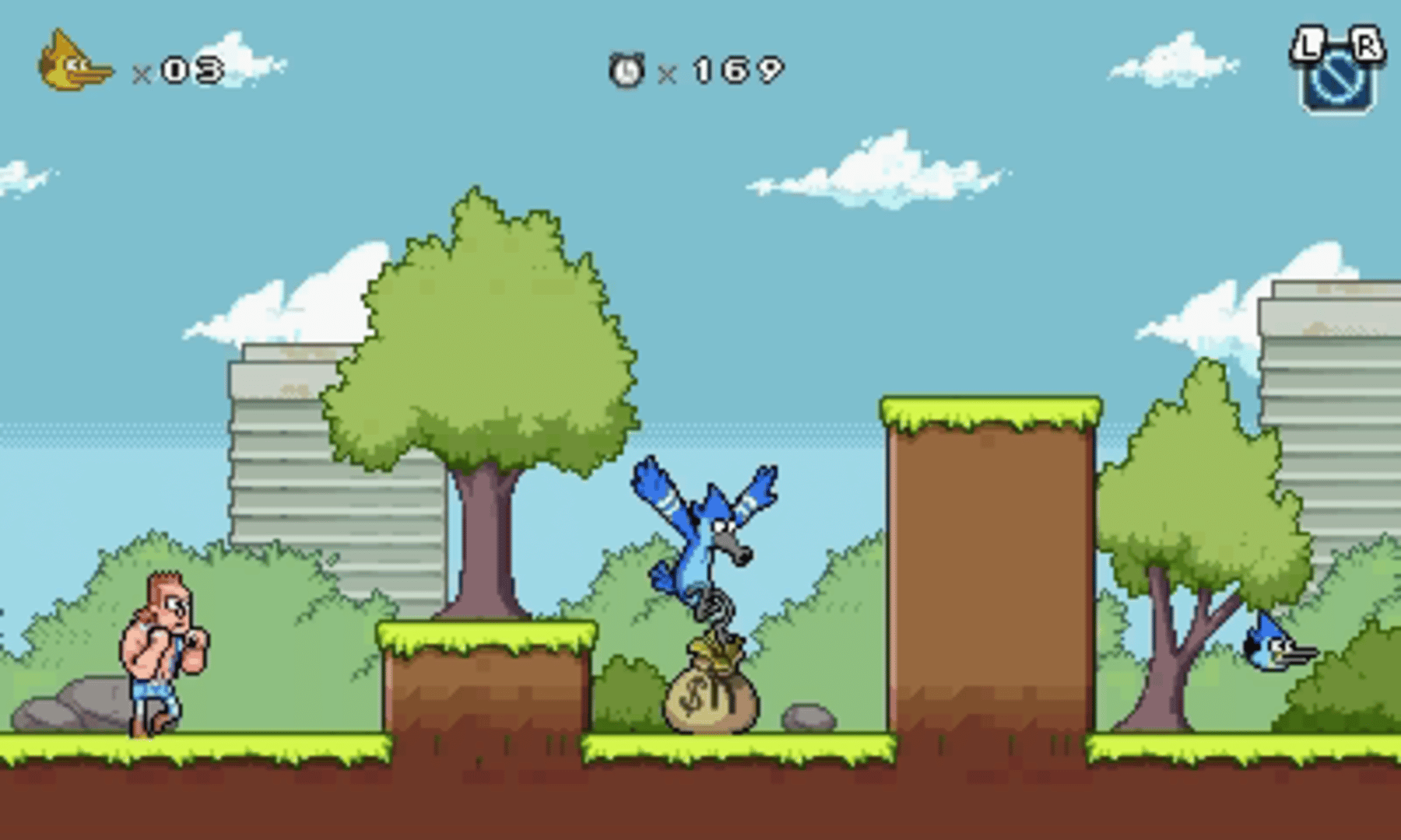 Regular Show: Mordecai and Rigby in 8-Bit Land screenshot