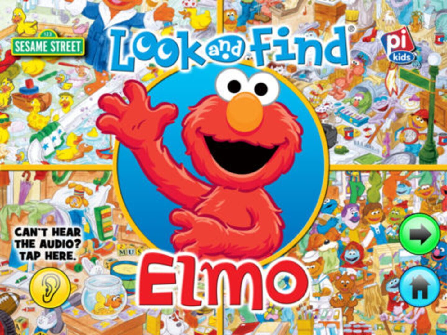 Look and Find: Elmo on Sesame Street - Screenshot