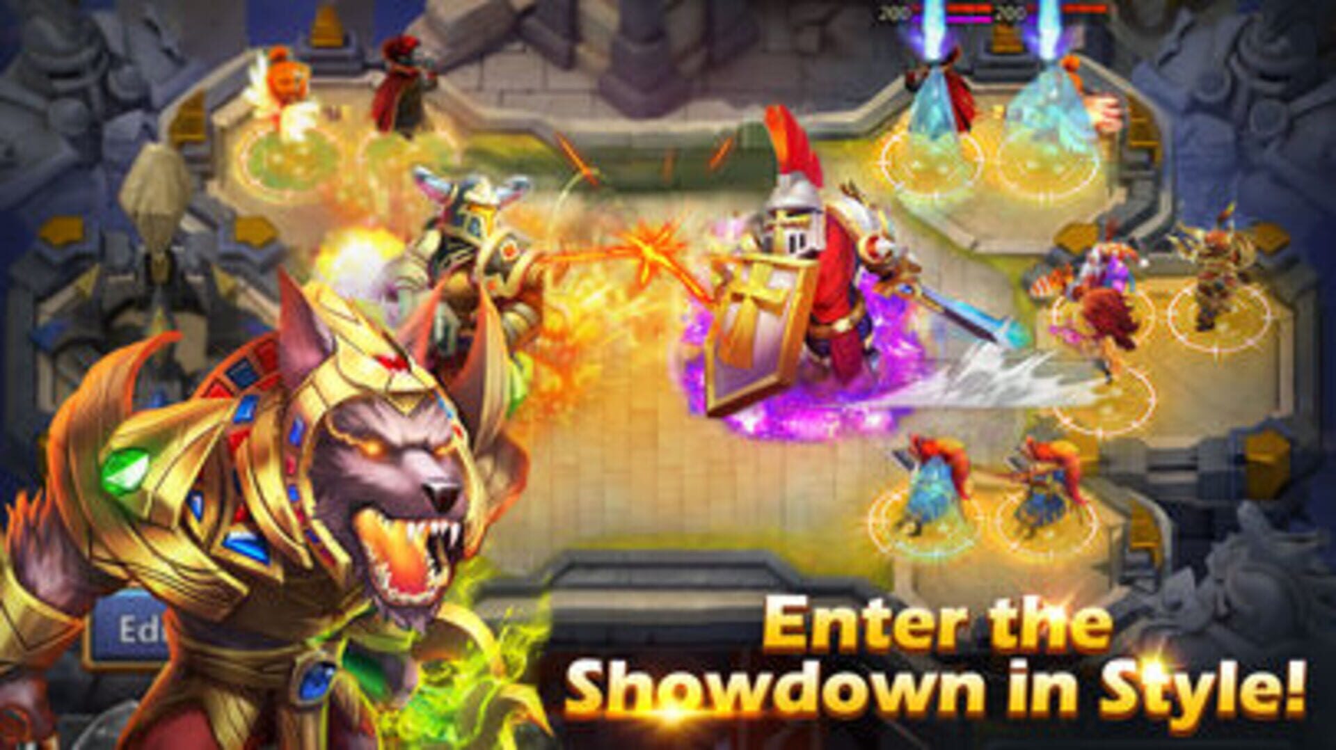 Castle Clash: Brave Squads - Screenshot