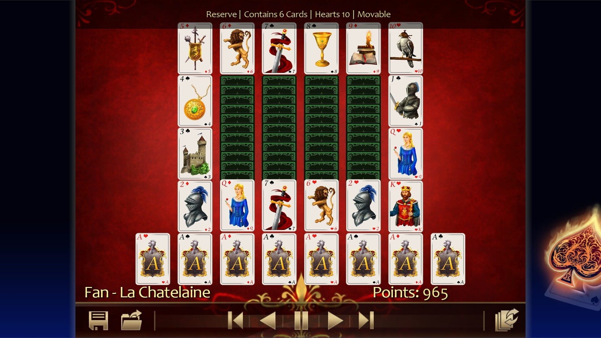 Solitaire 220 Plus - Screenshot