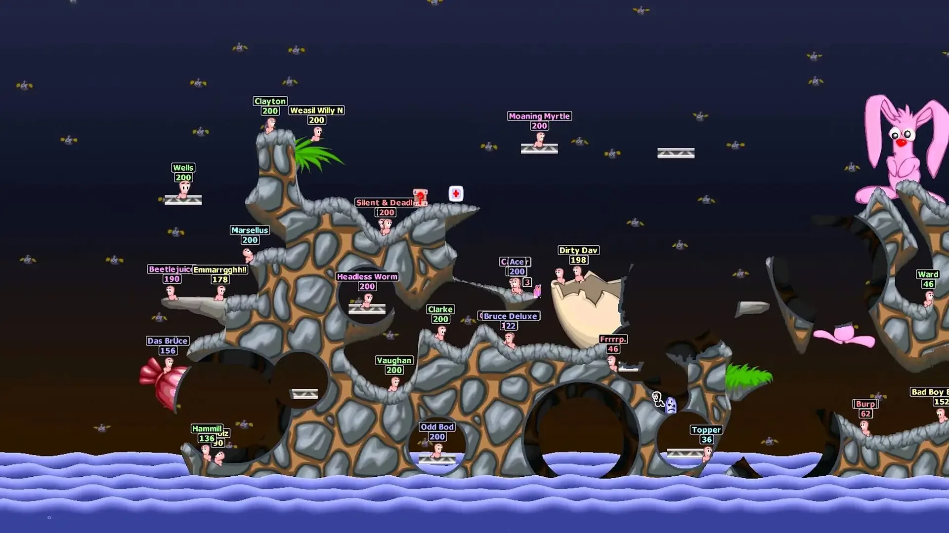 Captura de pantalla - Worms World Party
