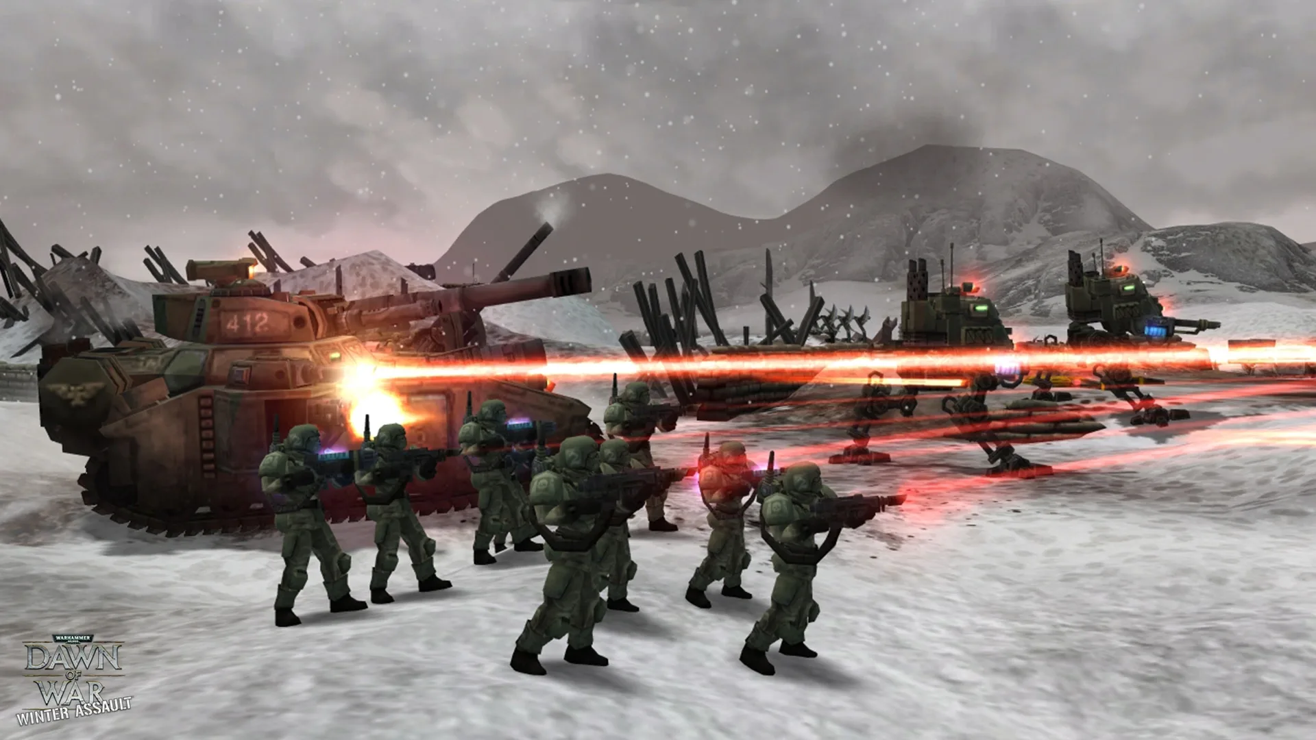 Captura de pantalla - Warhammer 40,000: Dawn of War - Winter Assault