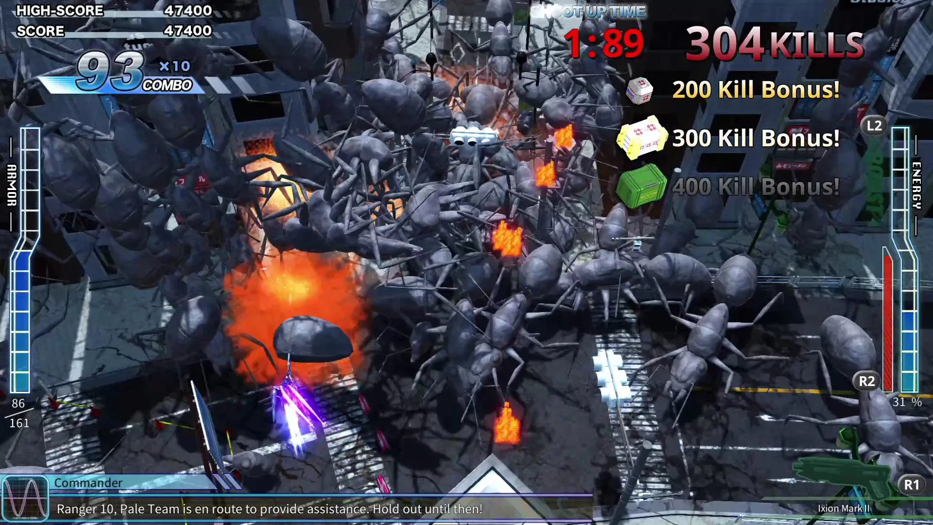 Captura de pantalla - Earth Defense Force 4.1: Wing Diver the Shooter