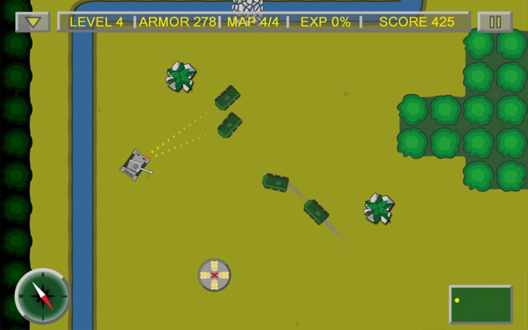 Gray Tank - Screenshot