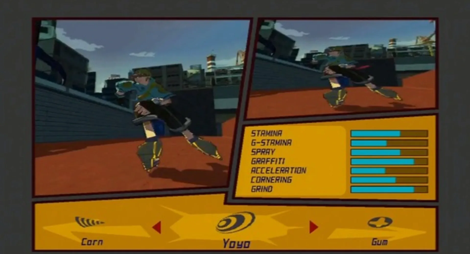 Captura de pantalla - Jet Set Radio Future