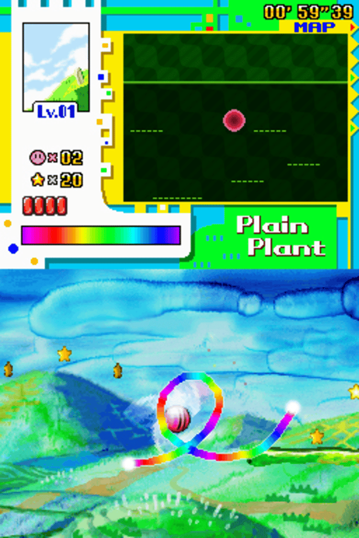 Kirby: Canvas Curse screenshot