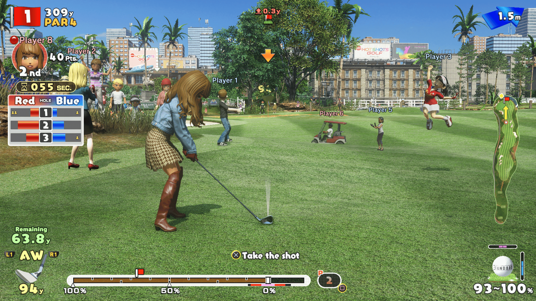 Everybody's Golf screenshot