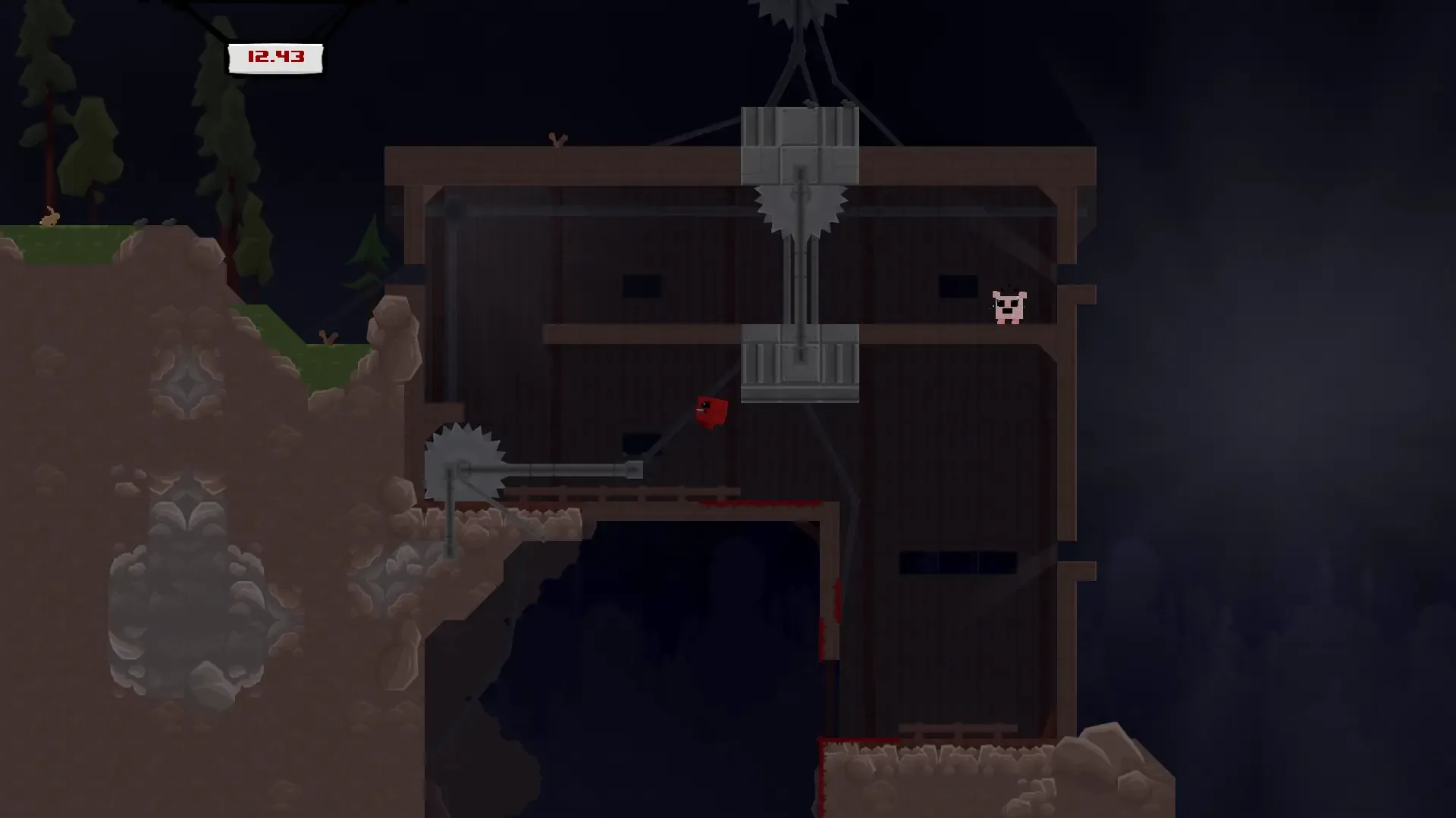Captura de pantalla - Super Meat Boy