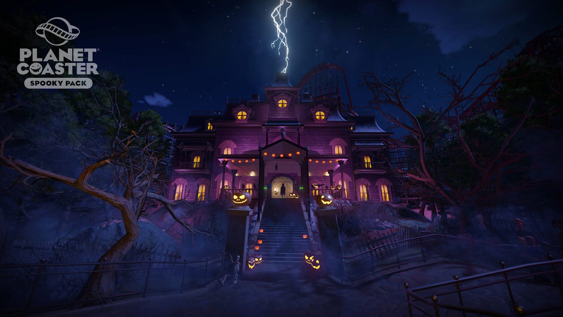 Captura de pantalla - Planet Coaster: Spooky Pack