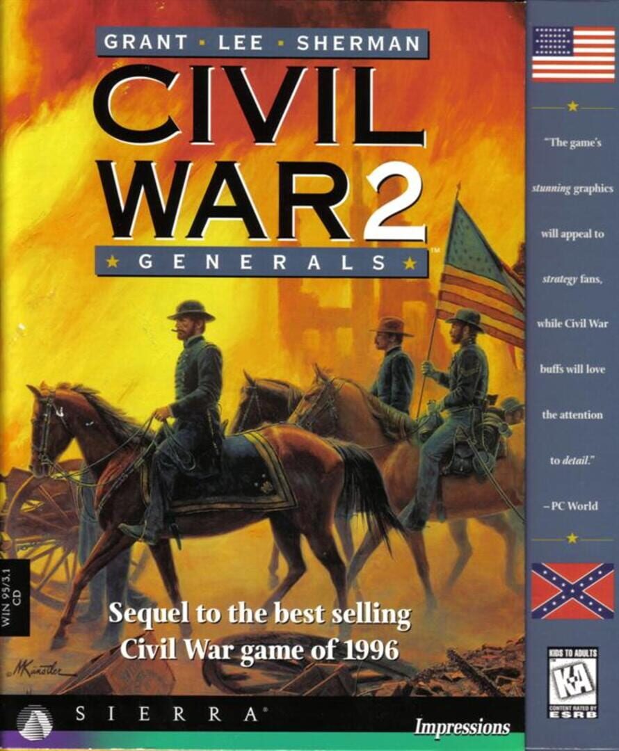 Jeu : Grant, Lee, Sherman: Civil War Generals 2