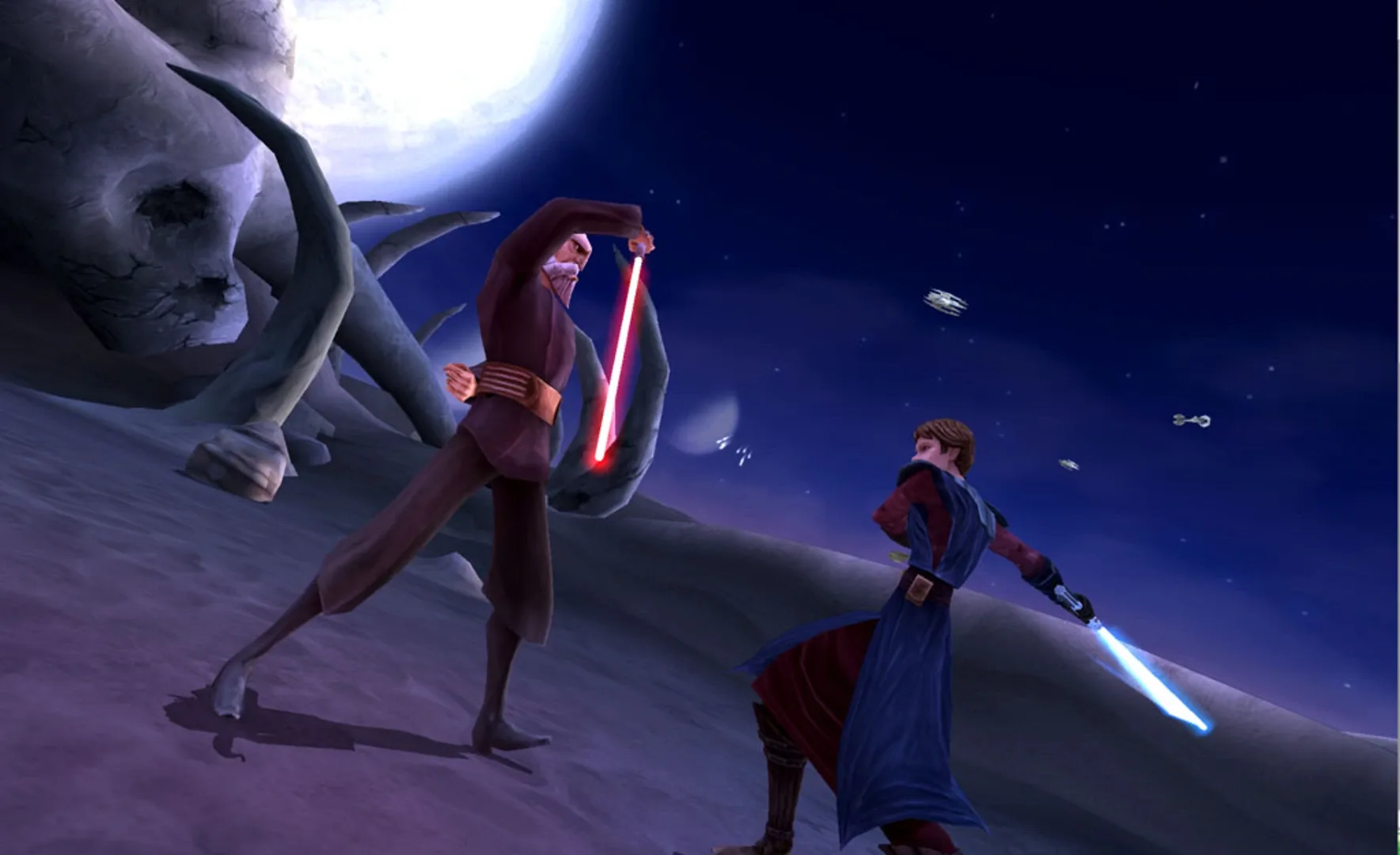 Captura de pantalla - Star Wars: The Clone Wars - Lightsaber Duels