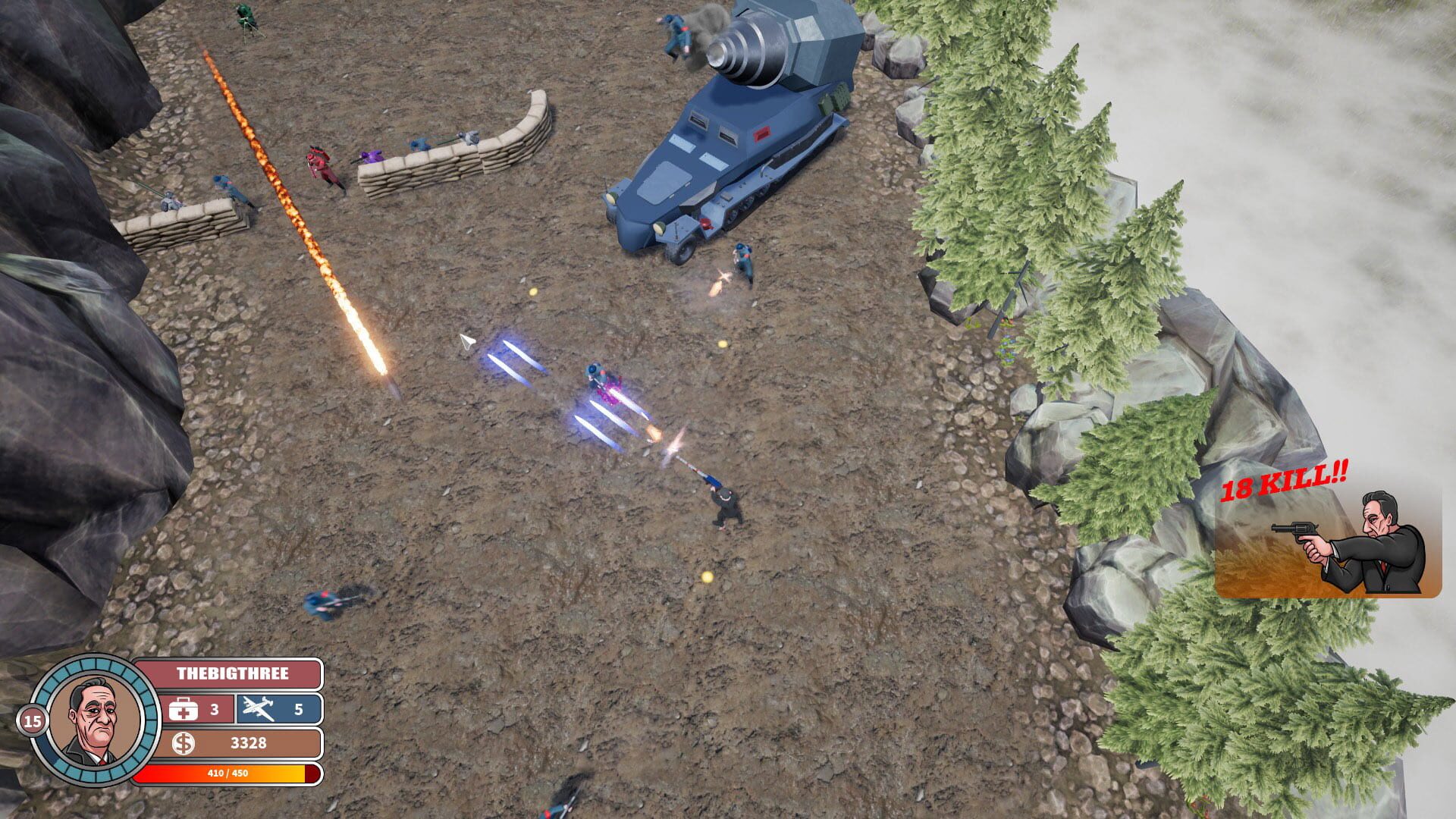 The Big Three - Screenshot