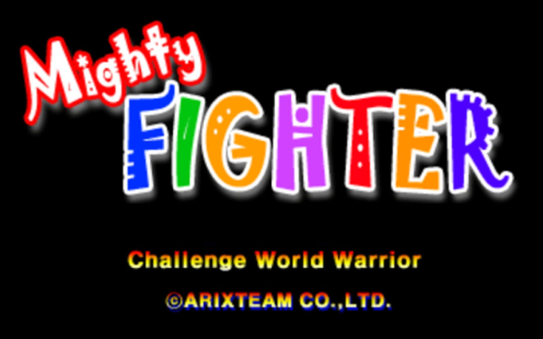 Mighty Fighter: Challenge World Warrior cover art