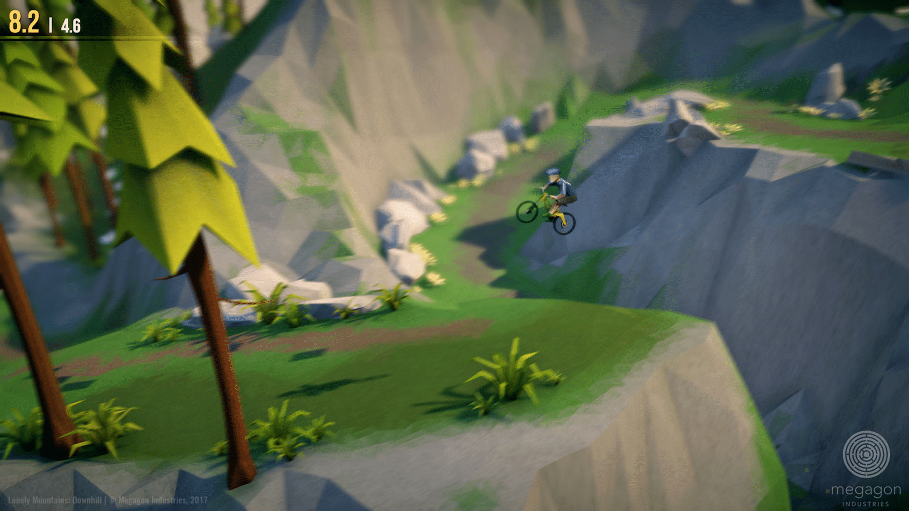 Lonely Mountains: Downhill screenshot