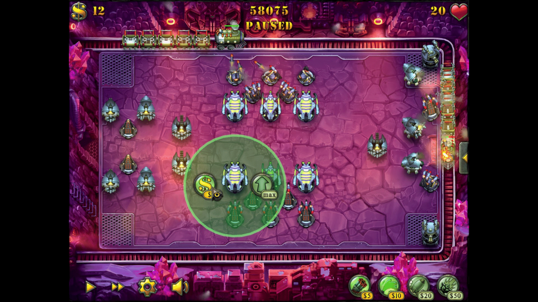 Fieldrunners screenshot