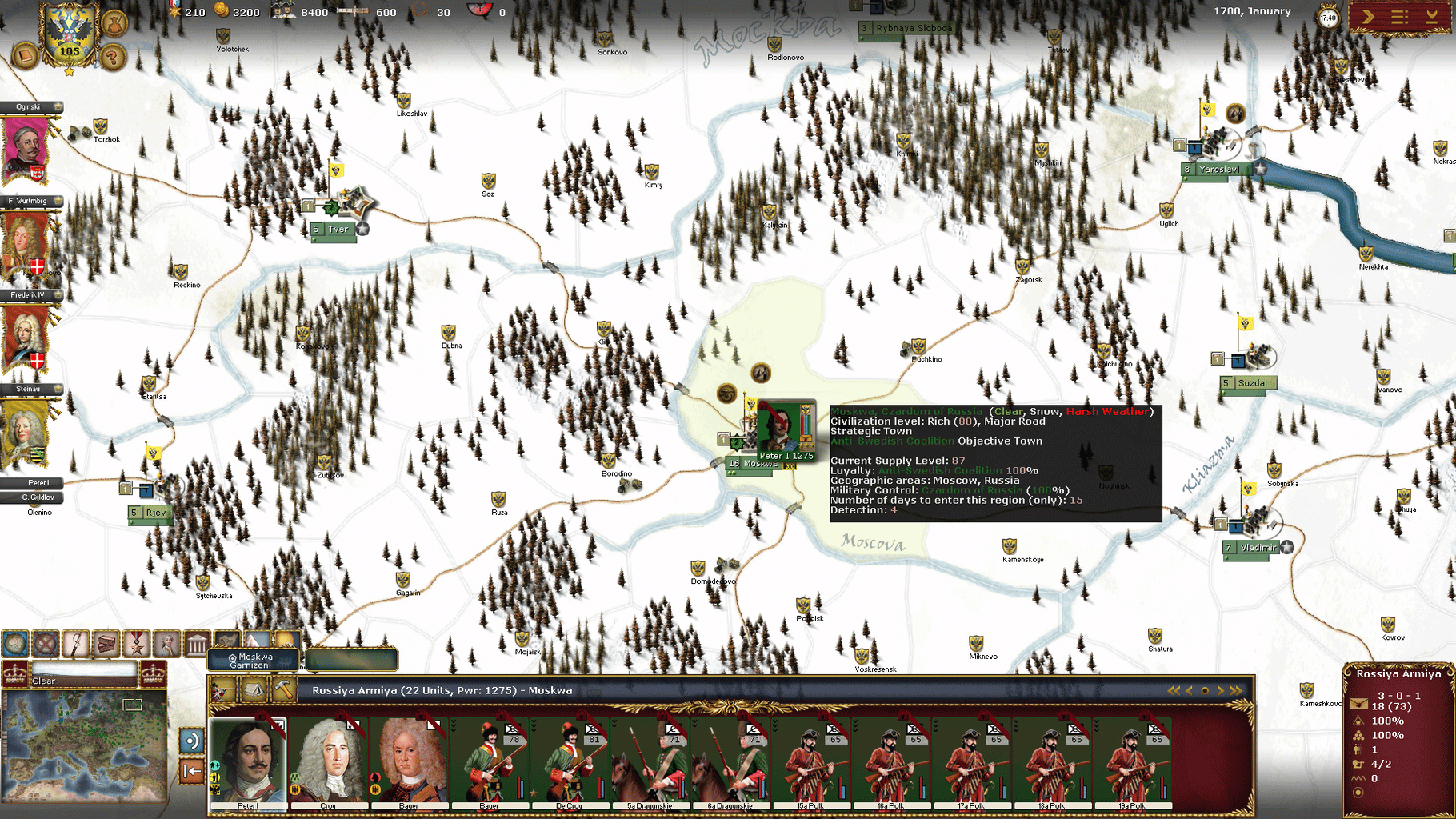 Wars of Succession screenshot