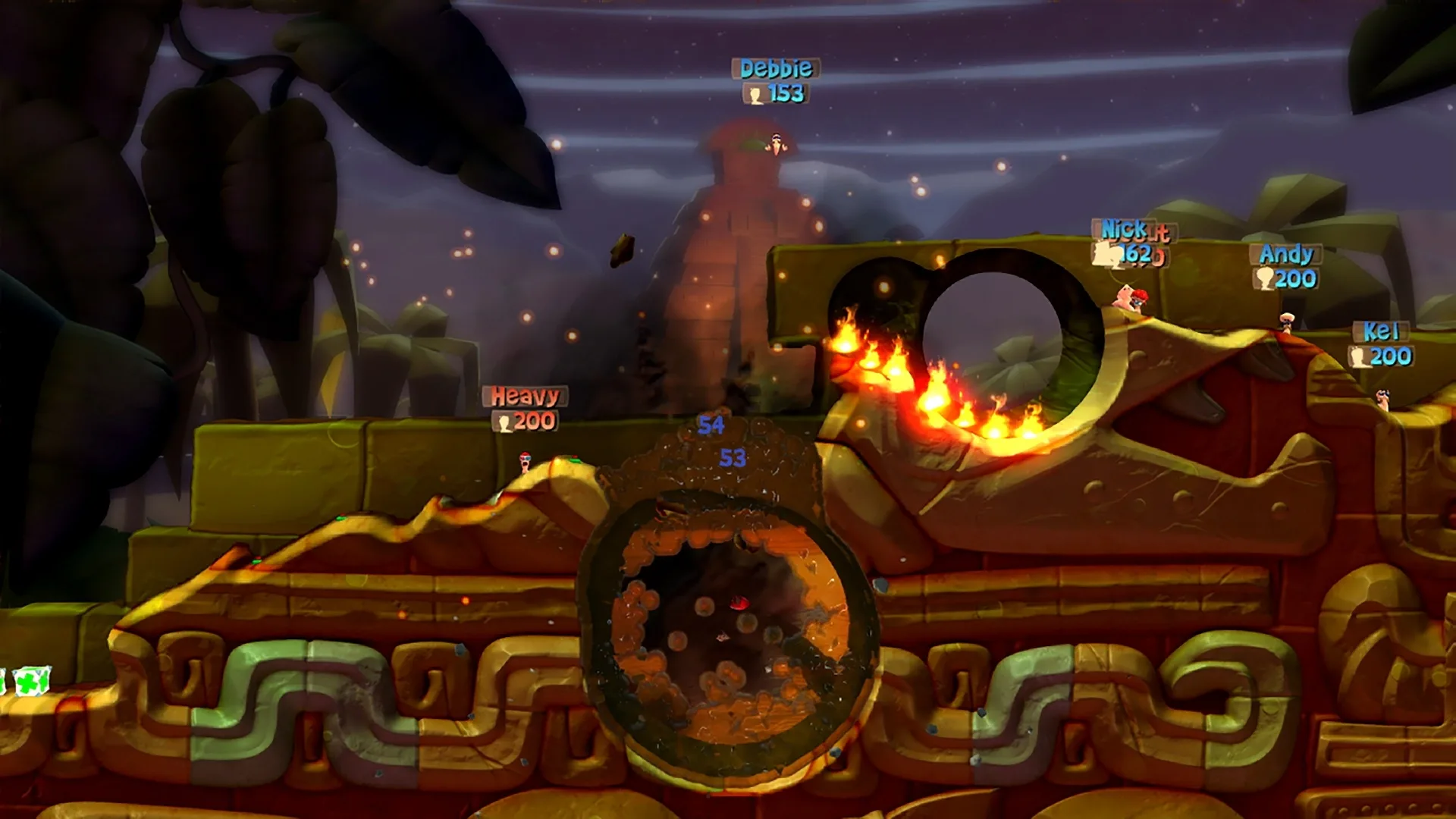 Captura de pantalla - Worms Battlegrounds