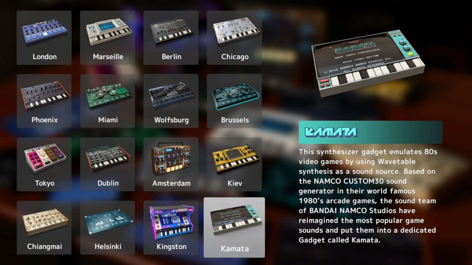 KORG Gadget screenshot