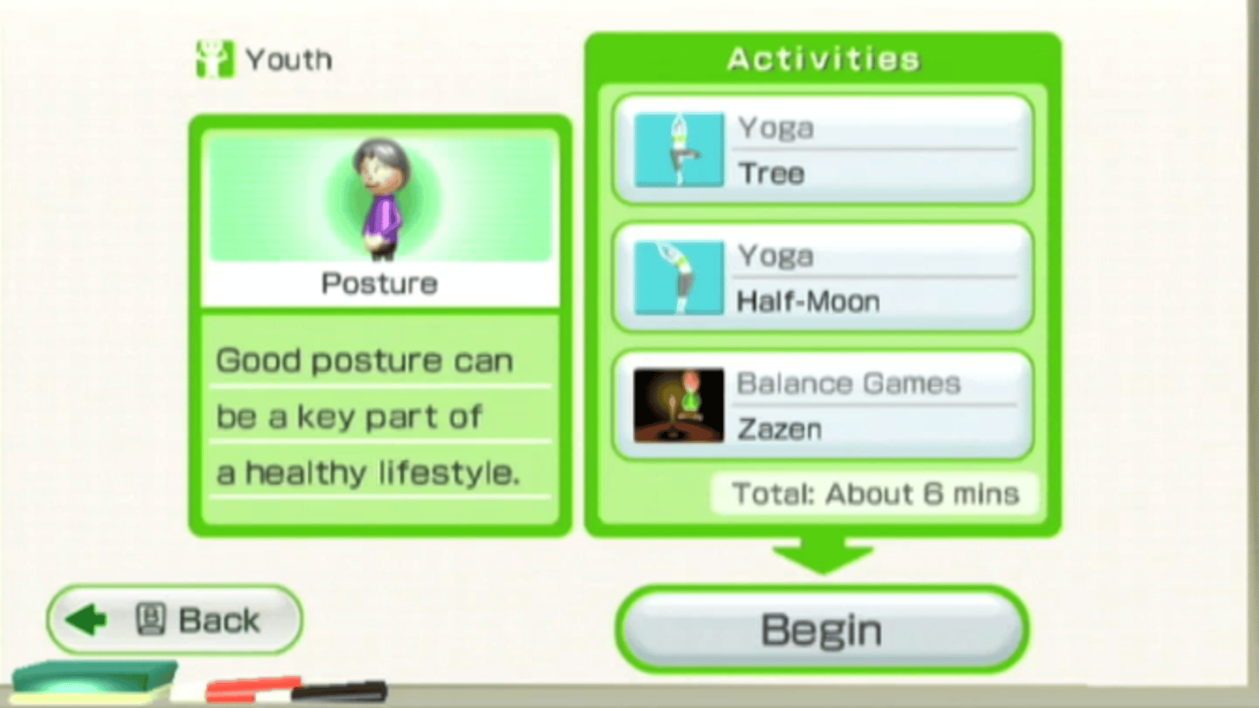 Wii Fit Plus screenshot