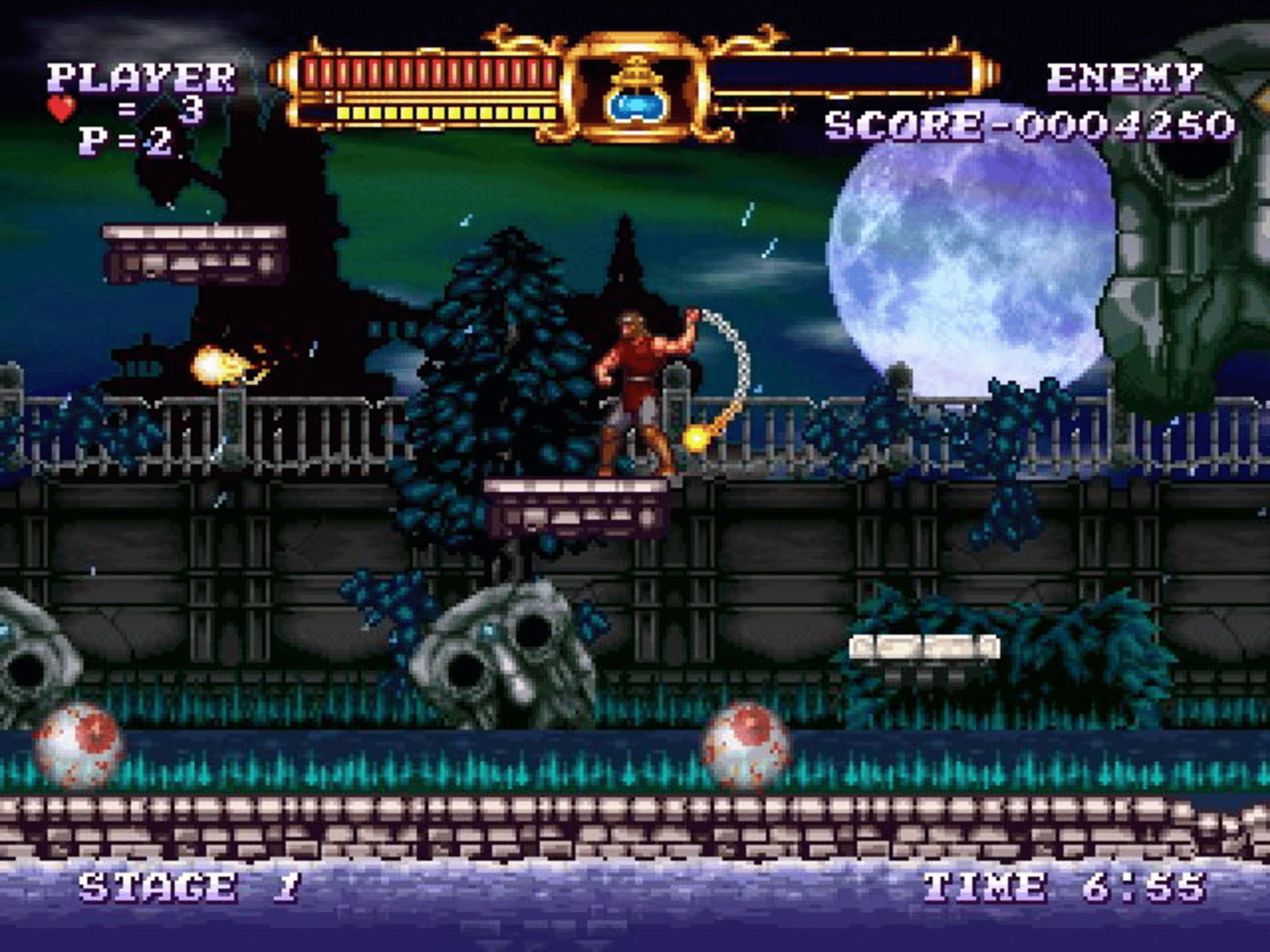 Castlevania: The Adventure ReBirth screenshot