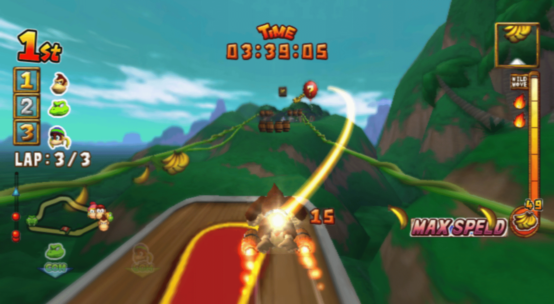 Donkey Kong Barrel Blast screenshot