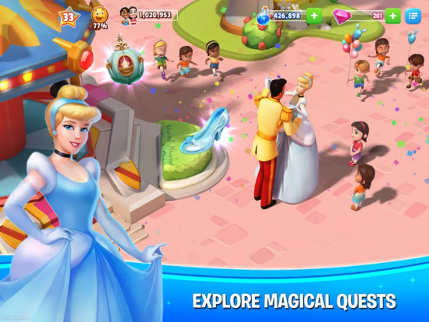 Captura de pantalla - Disney Magic Kingdoms