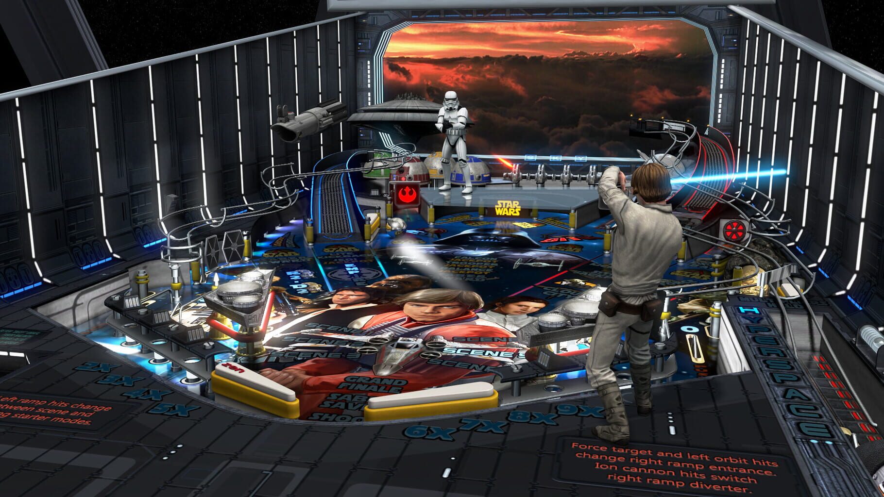 Captura de pantalla - Pinball FX3: Star Wars Pinball