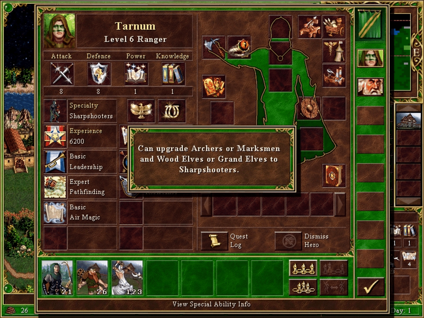 Heroes Chronicles: Clash of the Dragons screenshot