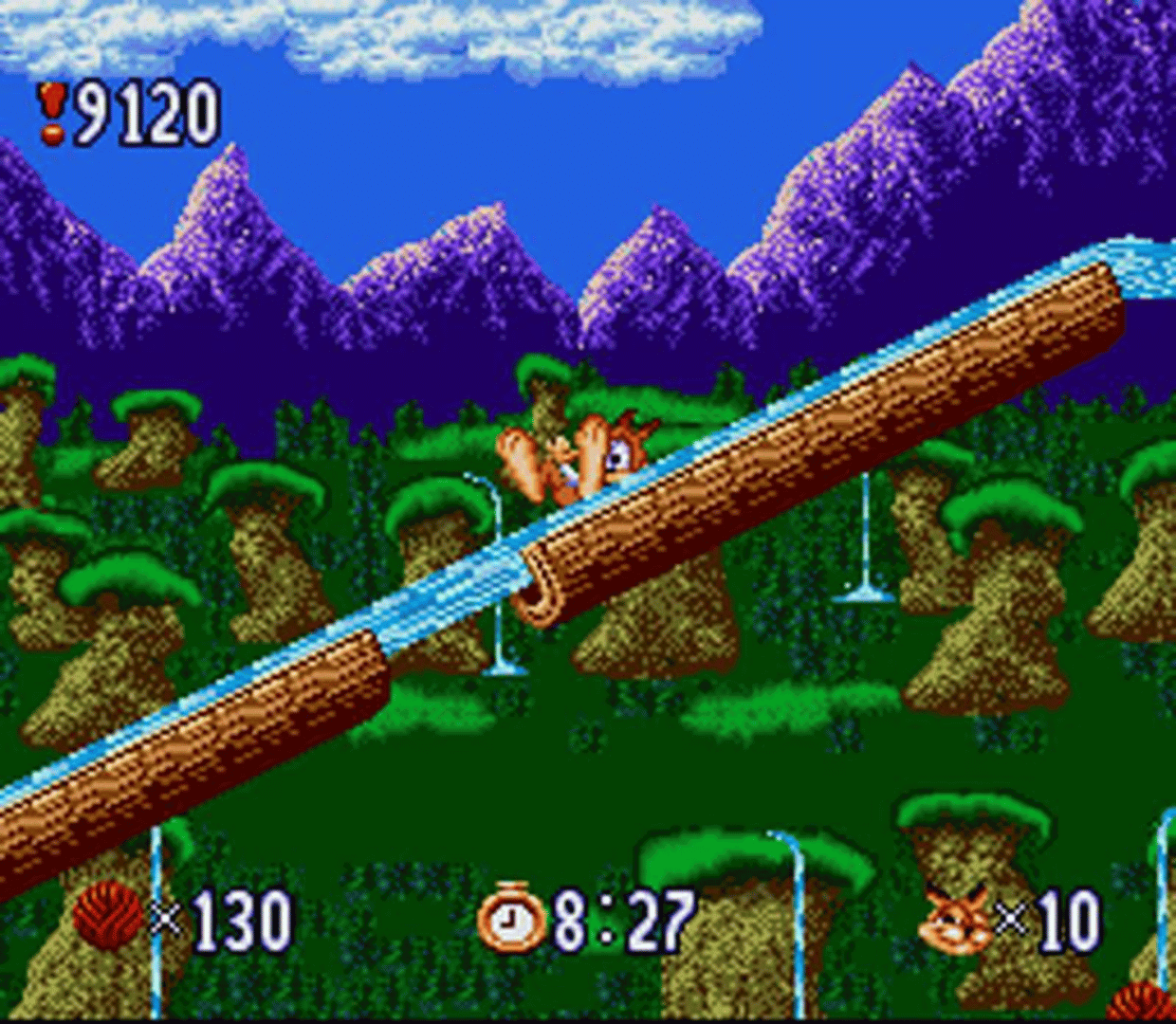 Bubsy in Claws Encounters of the Furred Kind screenshot