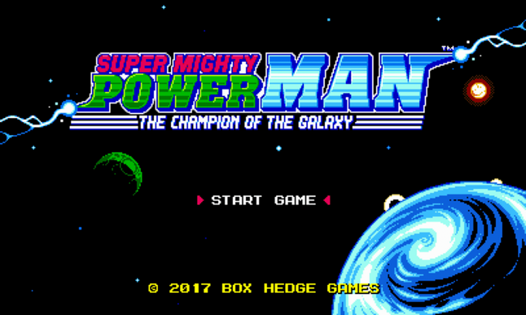 Super Mighty Power Man: The Champion of the Galaxy screenshot