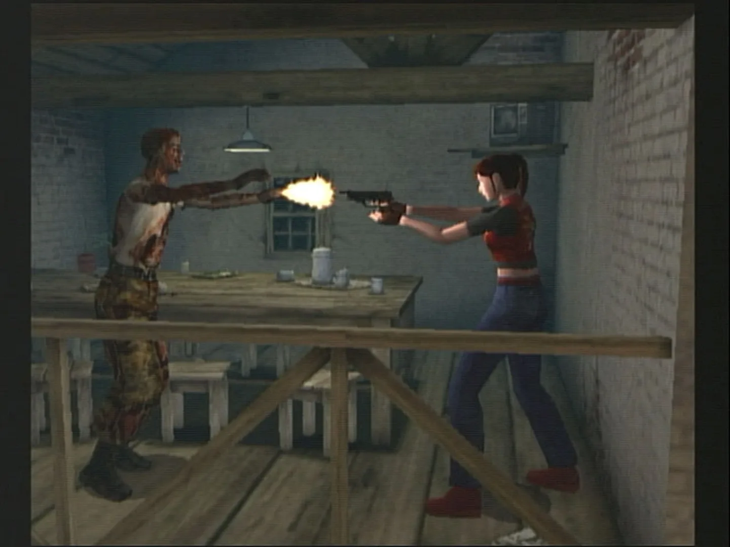 Captura de pantalla - Resident Evil Code: Veronica X