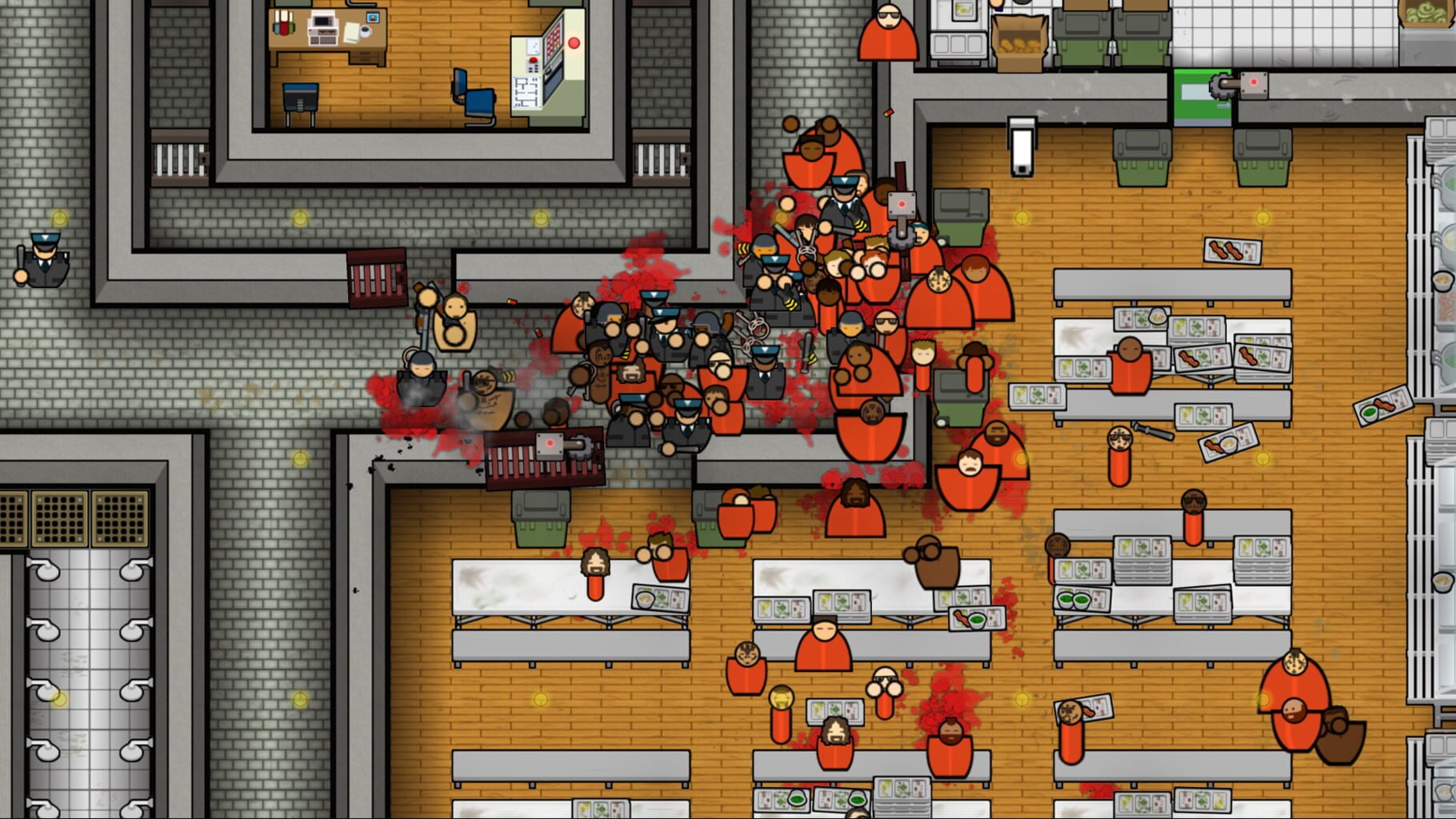 Captura de pantalla - Prison Architect: All Day and a Night Edition