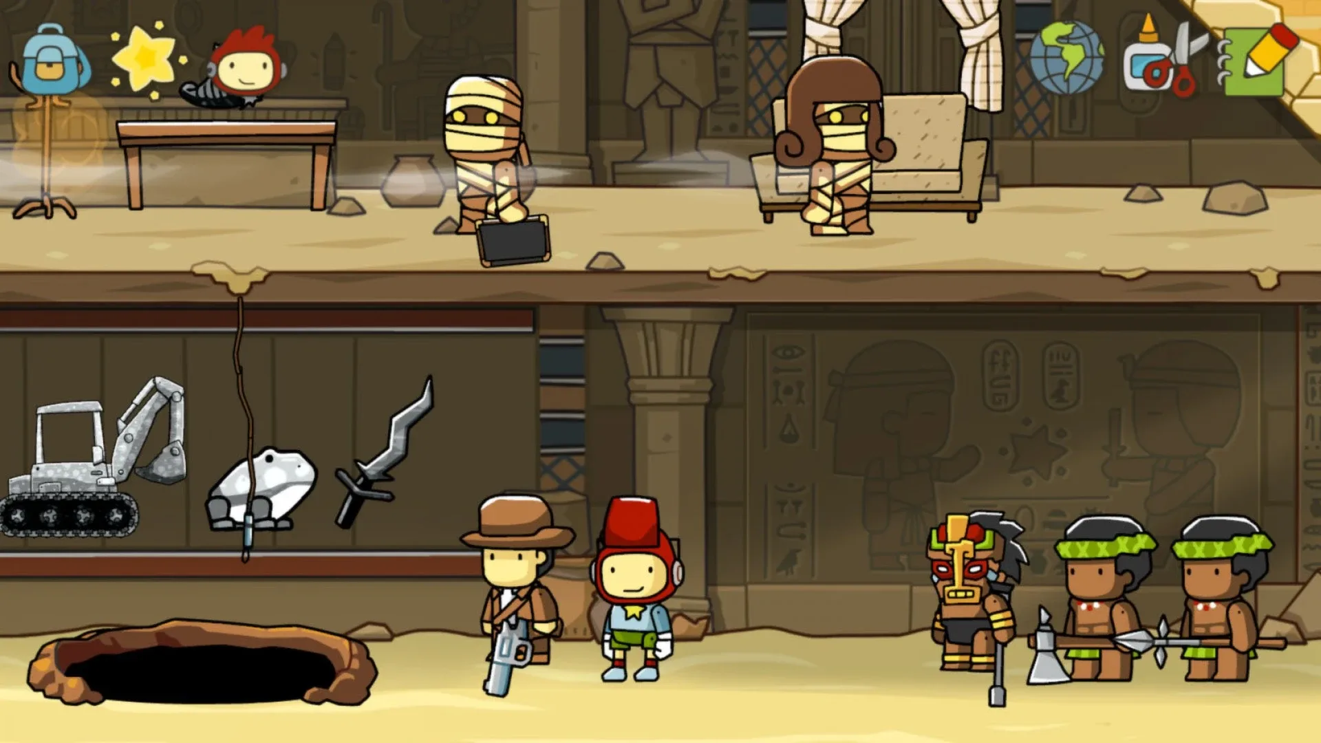 Captura de pantalla - Scribblenauts Unlimited