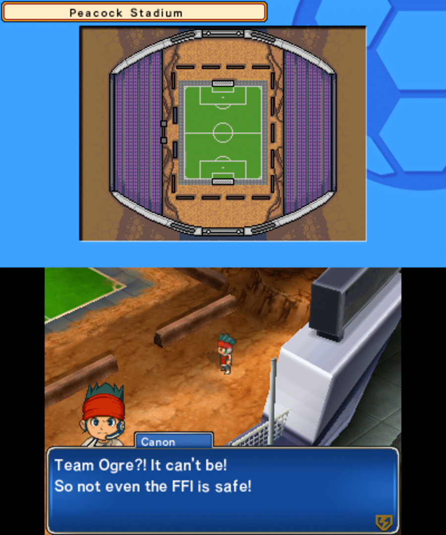 Inazuma Eleven 3: Team Ogre Attacks! screenshot